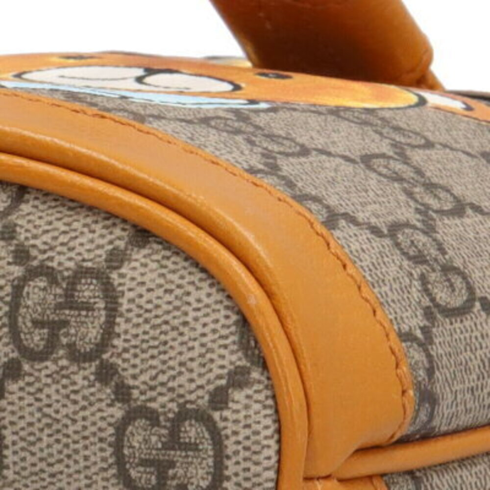 Gucci EXO KAI Collaboration GG Supreme Shoulder Bag Canvas Beige - Picture 7 of 7